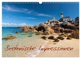 Bretonische Impressionen (Wandkalender 2025 DIN A3 quer), CALVENDO Monatskalender