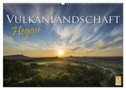 Vulkanlandschaft Hegau 2025 (Wandkalender 2025 DIN A2 quer), CALVENDO Monatskalender