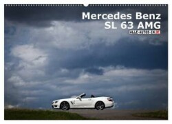 Mercedes-Benz SL 63 AMG (Wandkalender 2025 DIN A2 quer), CALVENDO Monatskalender