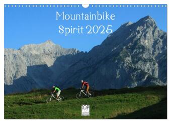 Mountainbike Spirit 2025 (Wandkalender 2025 DIN A3 quer), CALVENDO Monatskalender