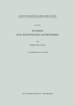 Studien zur ägyptischen Astronomie