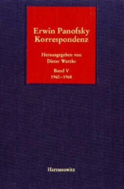 Korrespondenz 1910 bis 1968, Bd. 5, Korrespondenz 1962-1968