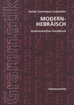 Modern-Hebräisch, Grammatisches Handbuch