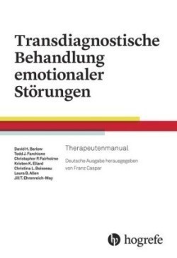 Transdiagnostische Behandlung emotionaler Störungen, Therapeutenmanual