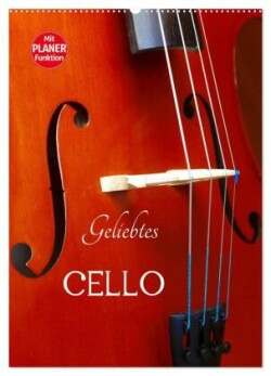 Geliebtes Cello (Wandkalender 2025 DIN A2 hoch), CALVENDO Monatskalender