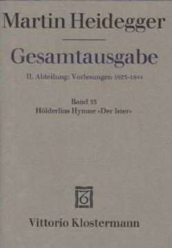 Hölderlins Hymne "Der Ister" (Sommersemester 1942)