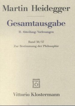 Zur Bestimmung der Philosophie