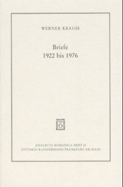 Briefe 1922 bis 1976