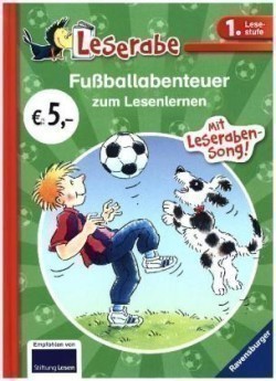 Fußballabenteuer zum Lesenlernen - Leserabe 1. Klasse - Erstlesebuch für Kinder ab 6 Jahren