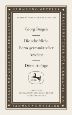 Die schriftliche Form germanistischer Arbeiten