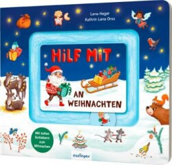 Meine Schiebebahn-Pappe: Hilf mit an Weihnachten