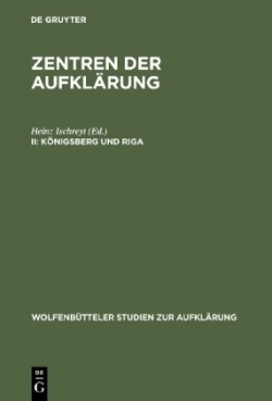 Königsberg Und Riga
