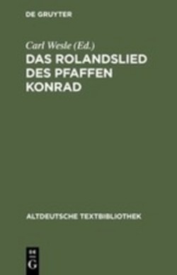 Rolandslied Des Pfaffen Konrad