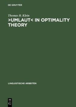 ›Umlaut‹ in Optimality Theory A Comparative Analysis of German and Chamorro