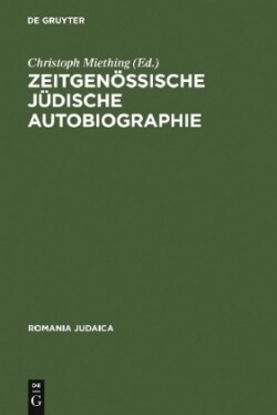 Zeitgenössische Jüdische Autobiographie