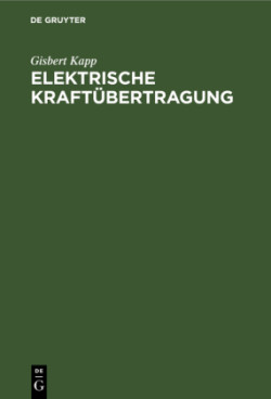 Elektrische Kraft�bertragung