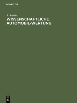 Wissenschaftliche Automobil-Wertung