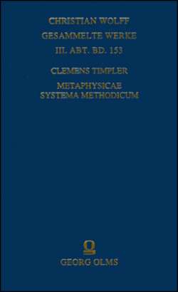 Metaphysicae systema methodicum