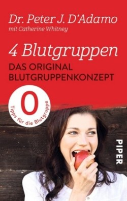 4 Blutgruppen - Das Original-Blutgruppenkonzept