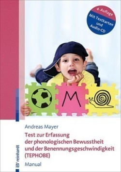 Test zur Erfassung der phonologischen Bewusstheit und der Benennungsgeschwindigkeit (TEPHOBE), mit Testkarten und Audio-CD