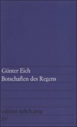 Botschaften des Regens