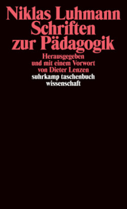 Schriften zur Pädagogik