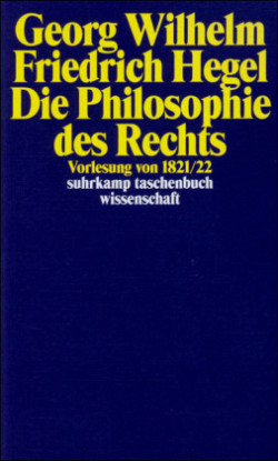 Die Philosophie des Rechts