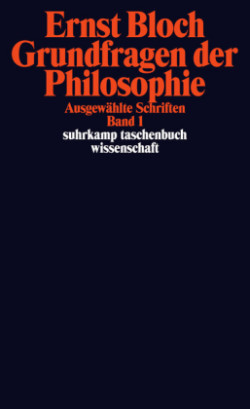 Ausgewählte Schriften, Bd. 1, Grundfragen der Philosophie