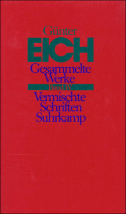 Gesammelte Werke, rev. Ausg., Bd. 4, Vermischte Schriften