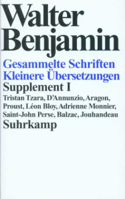 Gesammelte Schriften, Suppl.-Bde., Ln, Bd. 1, Gesammelte Schriften