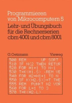 Lehr- und Übungsbuch für die Rechnerserien cbm 4001 und cbm 8001