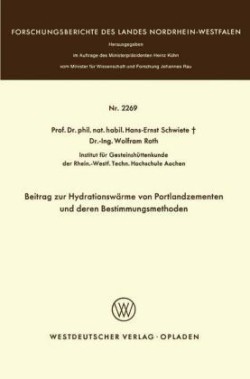 Beitrag zur Hydrationswärme von Portlandzementen und deren Bestimmungsmethoden