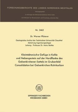 Kleintektonische Gefüge in Kohle und Nebengestein auf der Nordflanke des Gelsenkirchener-Sattels im Grubenfeld Consolidation bei Gelsenkirchen/Ruhrkarbon