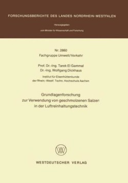 Grundlagenforschung zur Verwendung von geschmolzenen Salzen in der Luftreinhaltungstechnik