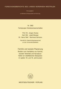 Familie und soziale Plazierung