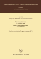 Das ökonometrische Programmsystem EPS