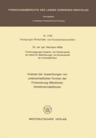 Analyse der Auswirkungen von unterschiedlichen Formen der Finanzierung öffentlicher Verkehrsinvestitionen