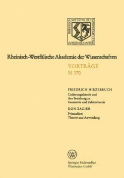 Codierungstheorie und ihre Beziehung zu Geometrie und Zahlentheorie. Primzahlen: Theorie und Anwendung