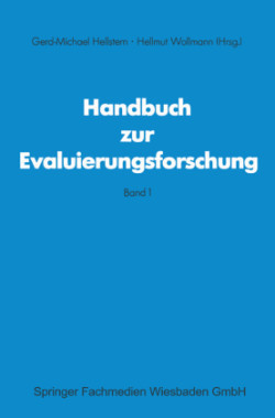 Handbuch zur Evaluierungsforschung