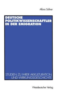 Deutsche Politikwissenschaftler in der Emigration