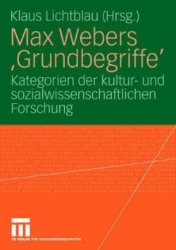 Max Webers 'Grundbegriffe'