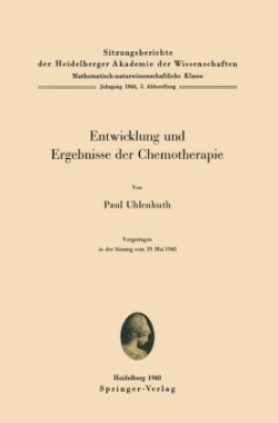 Entwicklung und Ergebnisse der Chemotherapie