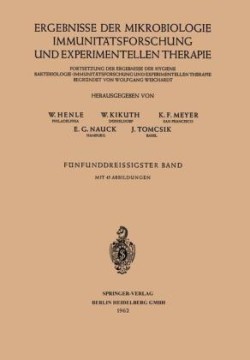 Ergebnisse der Mikrobiologie Immunitätsforschung und Experimentellen Therapie