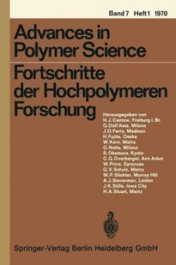 Advances in Polymer Science 7/1