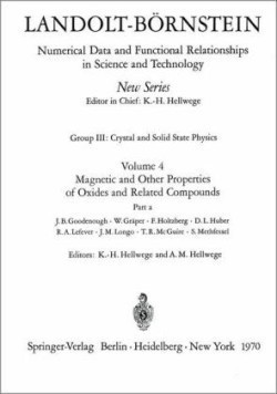 Magnetic and Other Properties of Oxides and Related Compounds