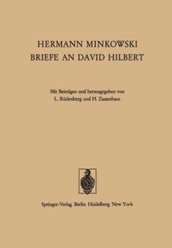 Hermann Minkowski Briefe an David Hilbert