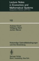 Notwendige Optimalitätsbedingungen und ihre Anwendung