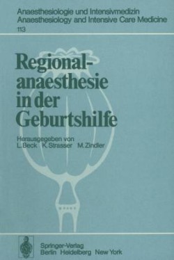 Regionalanaesthesie in der Geburtshilfe