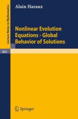 Nonlinear Evolution Equations - Global Behavior of Solutions