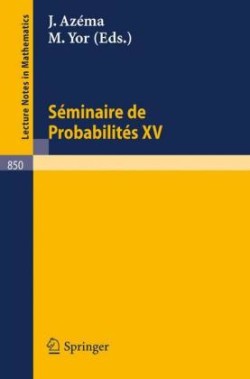 Séminaire de Probabilités XV. 1979/80